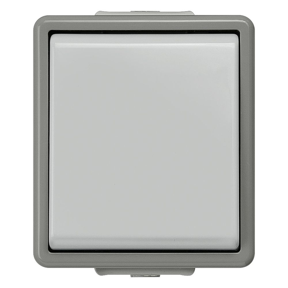 Siemens Aufputz-Kreuzschalter IP44 75x66x54mm Lichtgrau 250V 10A 5TA4707... SIEMENS-5TA4707 4001869002477 (Abb. 2)