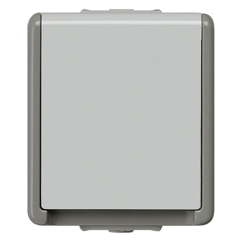 Siemens DELTA Aufputz-Schutzkontaktsteckdose 1fach mit Klappdeckel IP44 250V 16A Grau ... SIEMENS-5UB4711 4001869052021 (Abb. 2)