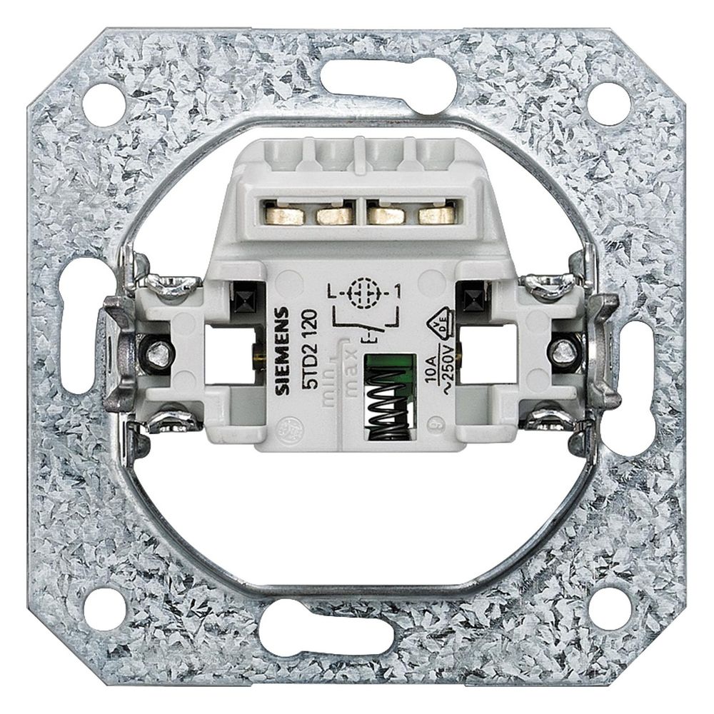 Siemens Taster-Geräteeinsatz Delta 1 Schließer 10A 250V Unterputz 70x70x32mm 5TD2120... SIEMENS-5TD2120 4001869040349 (Abb. 2)