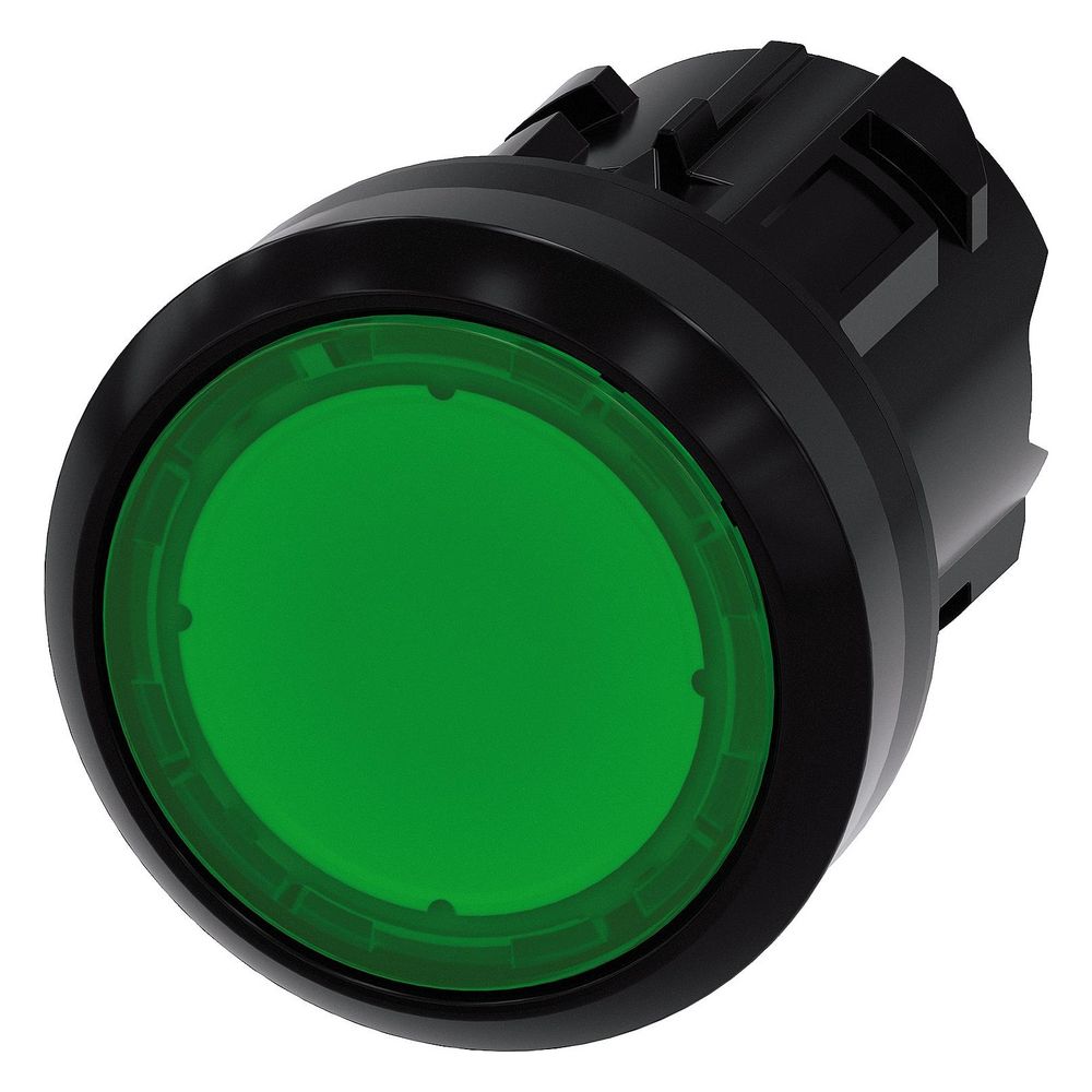 Siemens Leuchtdrucktaster 3SU1001-0AB50-0AA0 flach rund blau 22,3mm Kunststof... SIEMENS-3SU10010AB500AA0 4011209947139 (Abb. 3)