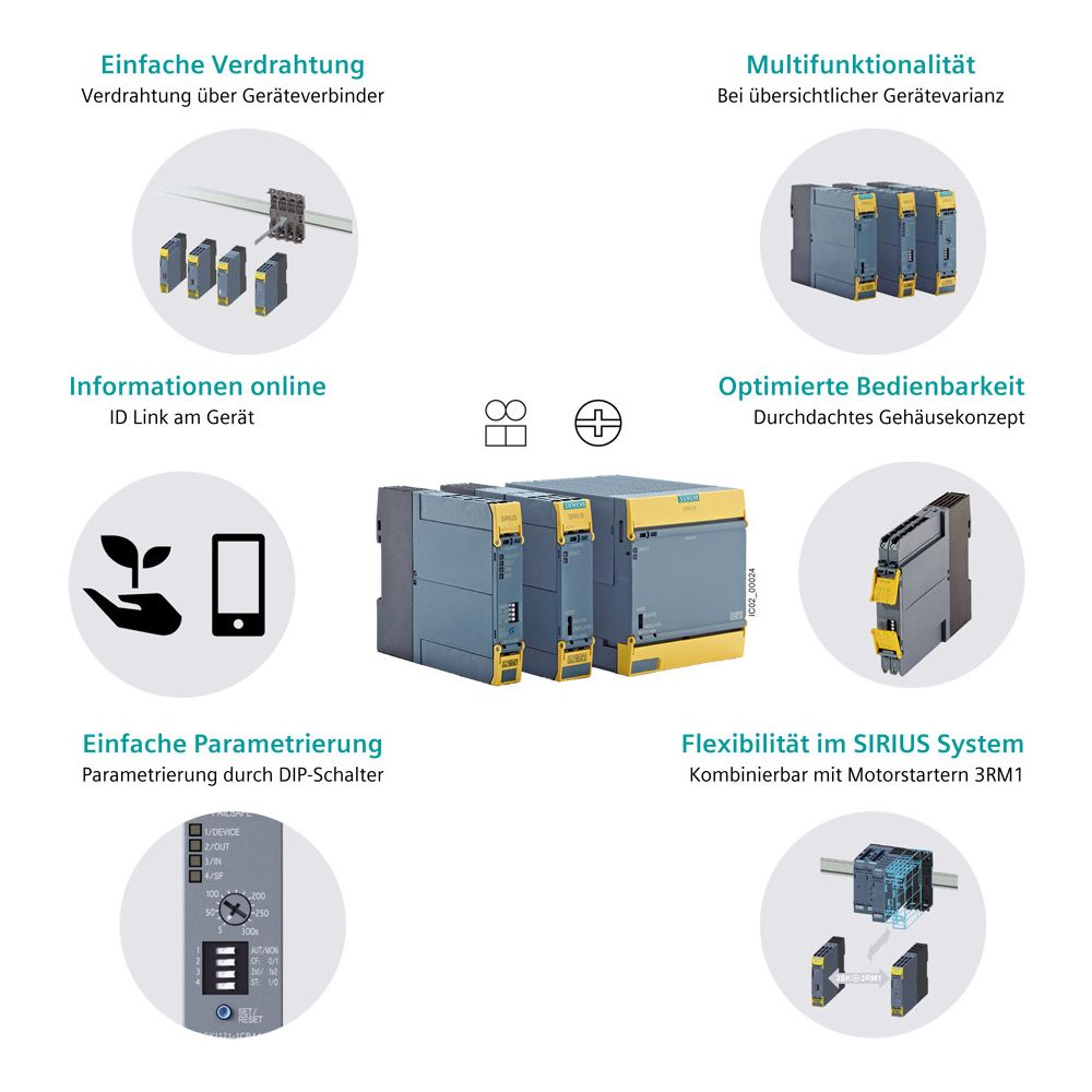 Siemens SIRIUS 3SK1211-2BB40 Ausgangserweiterung 24V DC Federzuganschluss 22,5x1... SIEMENS-3SK12112BB40 4011209913783 (Abb. 12)