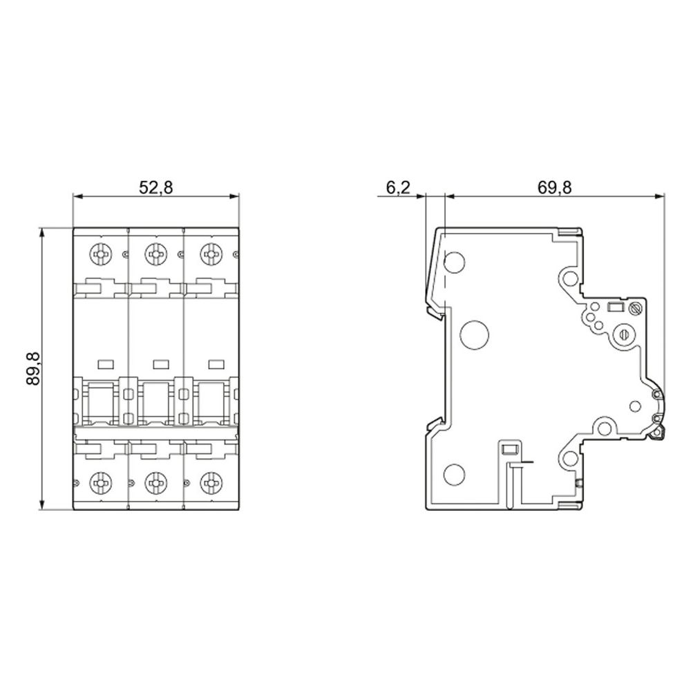 Siemens Sicherungsautomat 5SY6320-7 3-polig C 20A 400V 6kA... SIEMENS-5SY63207 4001869247007 (Abb. 4)