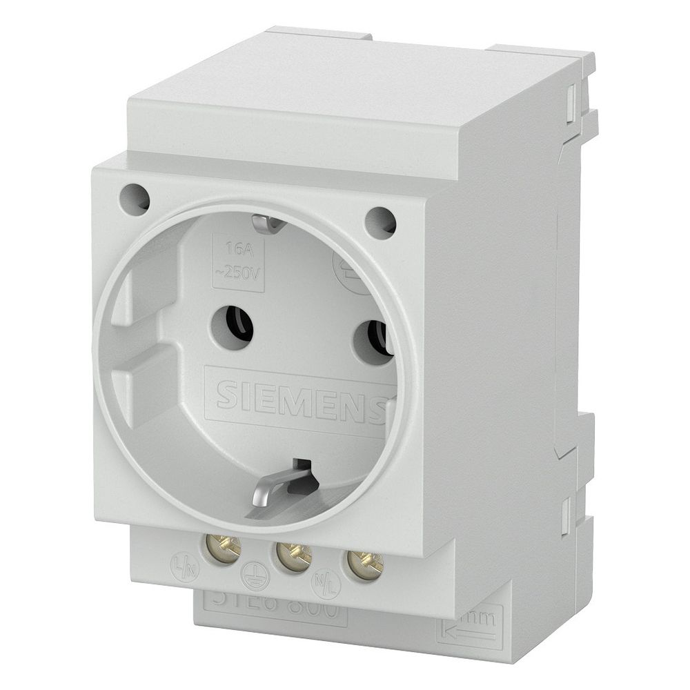 Siemens Schuko-Steckdose 16A 230V 2,5 TE IP20 5TE6800... SIEMENS-5TE6800 4001869311982 (Abb. 6)