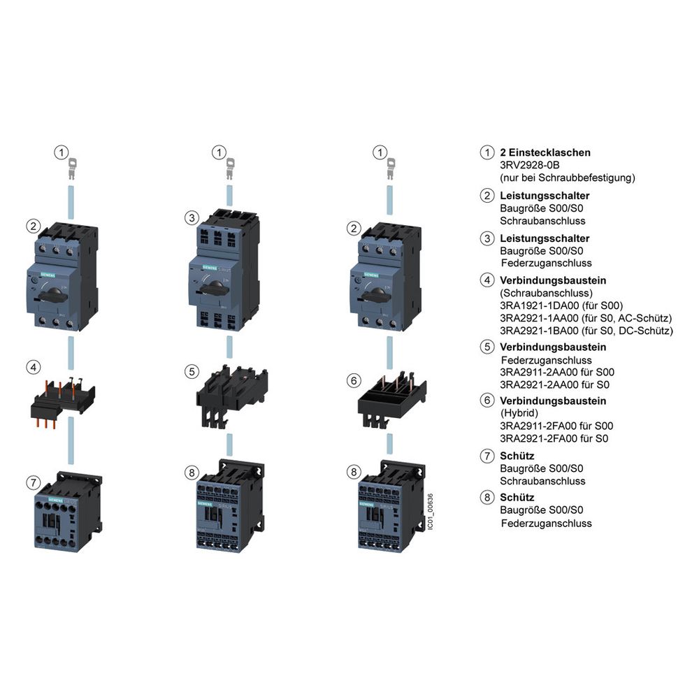 Siemens Verbindungsbaustein 3RA2921-1AA00 für Schraubanschluss elektrisch und mec... SIEMENS-3RA29211AA00 4011209741119 (Abb. 4)