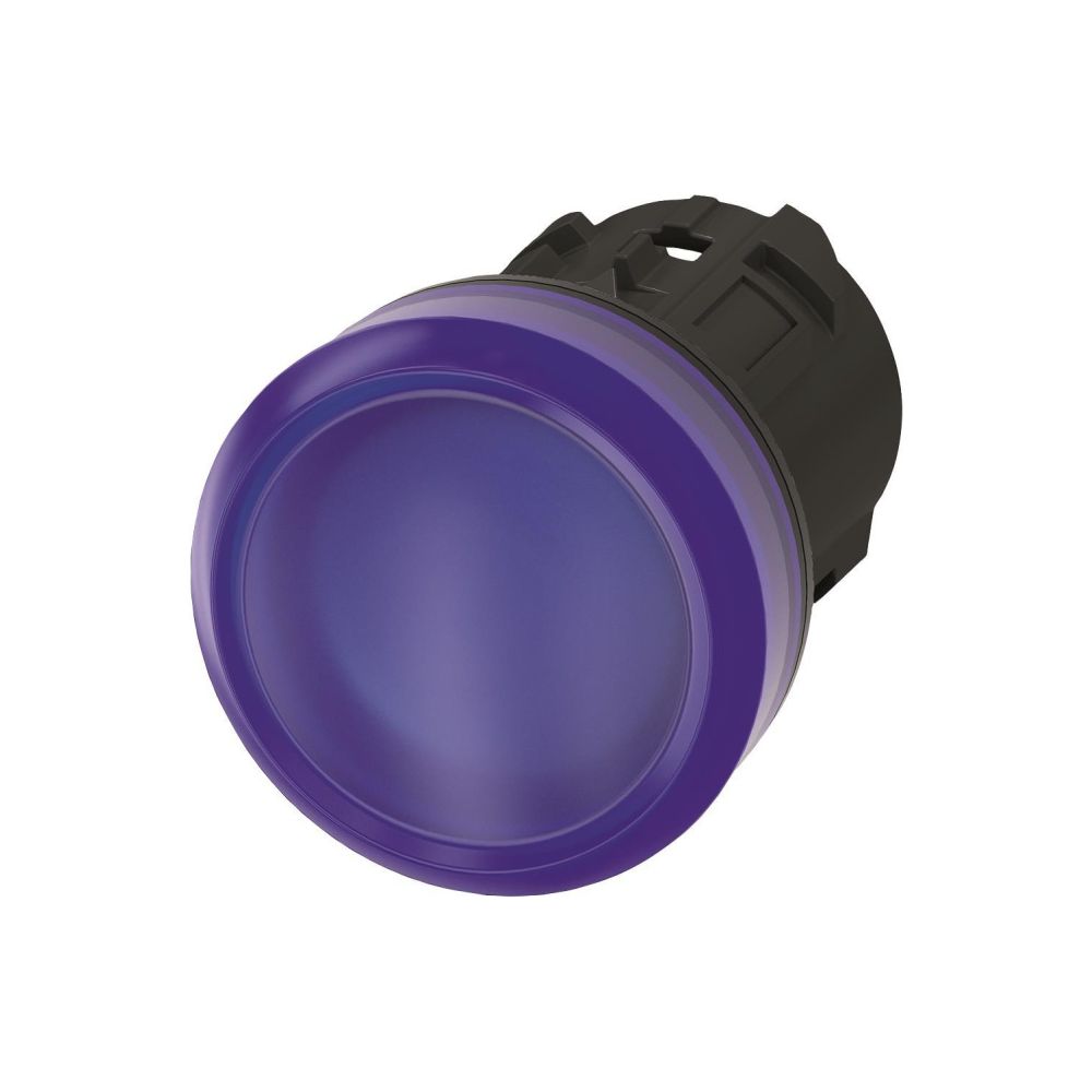Siemens Leuchtmelder 3SU1001-6AA50-0AA0 rund blau glatt hoch 22,3mm IP67/IP69... SIEMENS-3SU10016AA500AA0 4011209946293 (Abb. 2)
