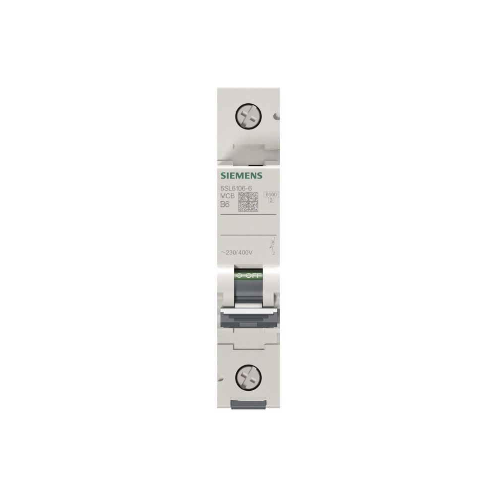 Siemens Sicherungsautomat 5SL6106-6 1-polig B 6A 6kA 230/400V... SIEMENS-5SL61066 4001869388274 (Abb. 2)
