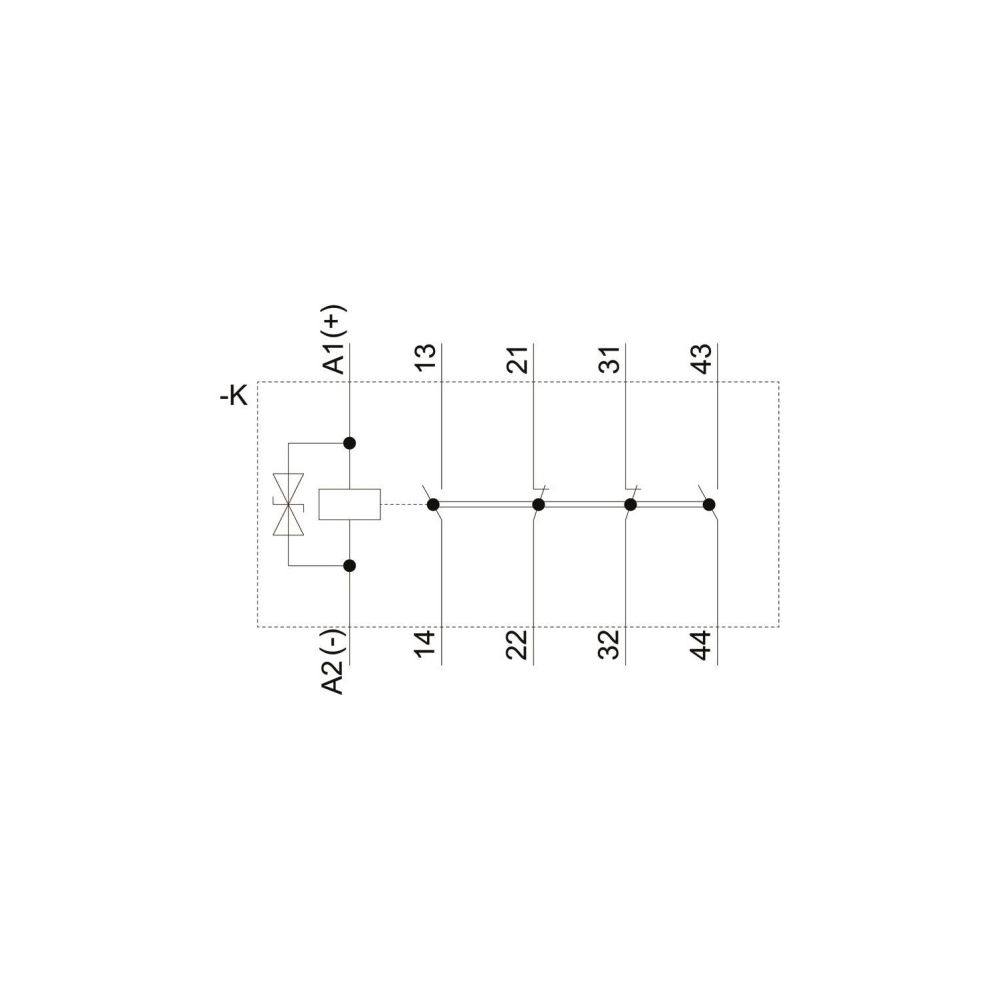Siemens Koppelhilfsschütz 3RH2122-2KB40 2S+2Ö 24V DC Federzuganschluss 70x45x73mm... SIEMENS-3RH21222KB40 4011209847095 (Abb. 4)