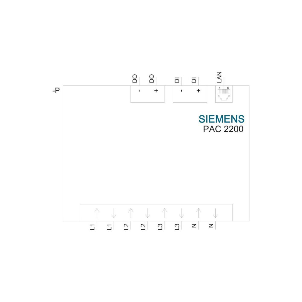 Siemens SENTRON Messgerät 7KM2200-2EA40-1EA1 elektronisch 65A Modbus REG 6TE... SIEMENS-7KM22002EA401EA1 4001869538594 (Abb. 3)