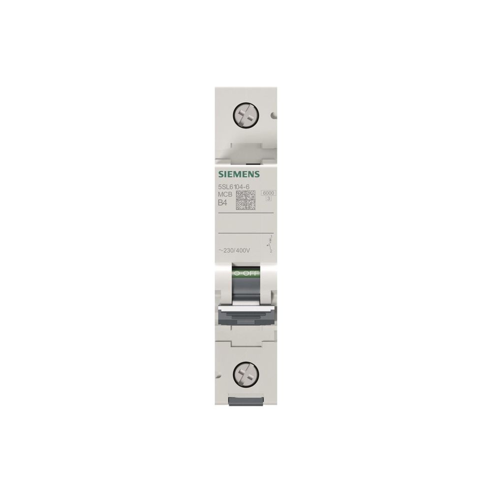 Siemens Leitungsschutzschalter SENTRON 5SL6104-6 1-polig B 4A 6kA 230/400V... SIEMENS-5SL61046 4001869470610 (Abb. 2)