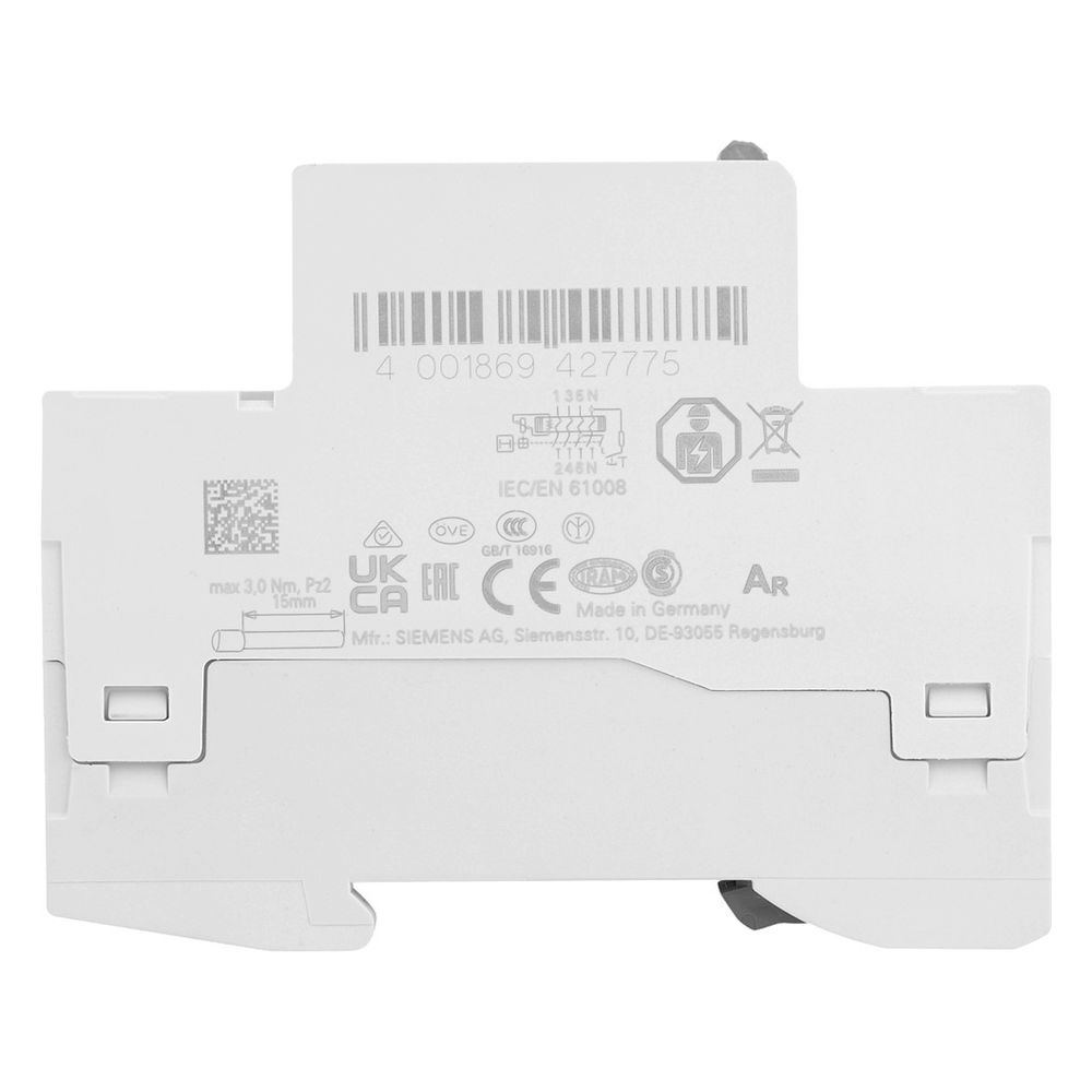 Siemens FI-Schutzschalter 5SV3 4-polig 40A 30mA Typ A 400V 4TE 5SV3344-6... SIEMENS-5SV33446 4001869427775 (Abb. 14)