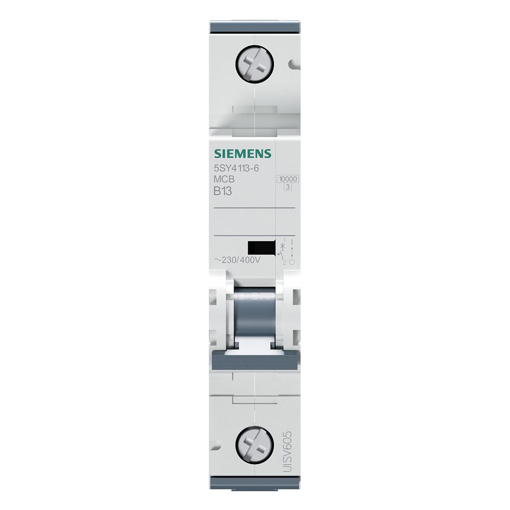 Siemens Leitungsschutzschalter 5SY41136 1-polig B 13A 10kA 70mm... SIEMENS-5SY41136 4001869181202 (Abb. 11)