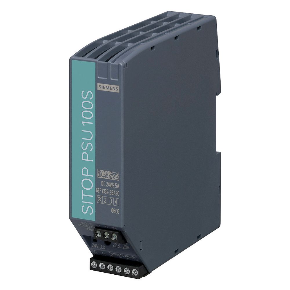 Siemens 6EP13322BA20 SITOP PSU100S 24V 2,5A gerege. Stromvers. Eing. 120/230VAC... SIEMENS-6EP13322BA20 4025515153474 (Abb. 5)