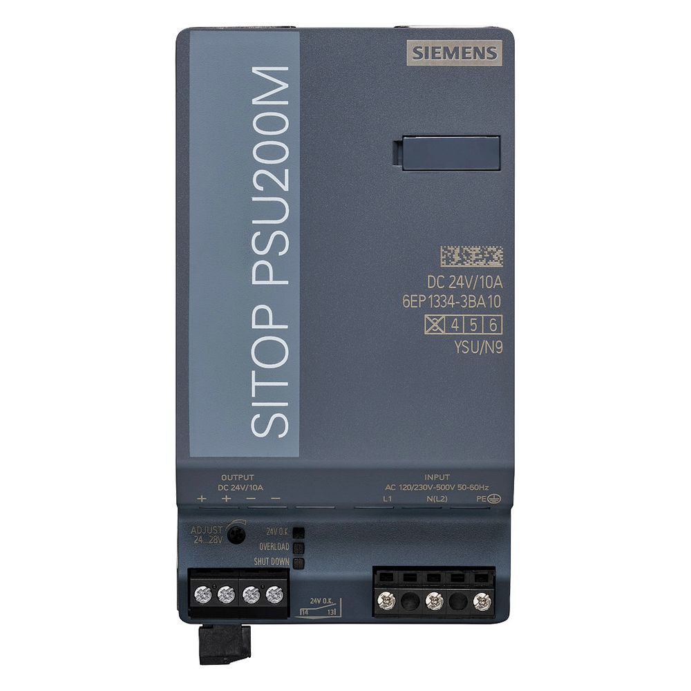 Siemens Stromversorgung SITOP PSU200M 6EP13343BA10, 240W, 24V, 10A, IP20, 125x70x... SIEMENS-6EP13343BA10 4025515152880 (Abb. 6)