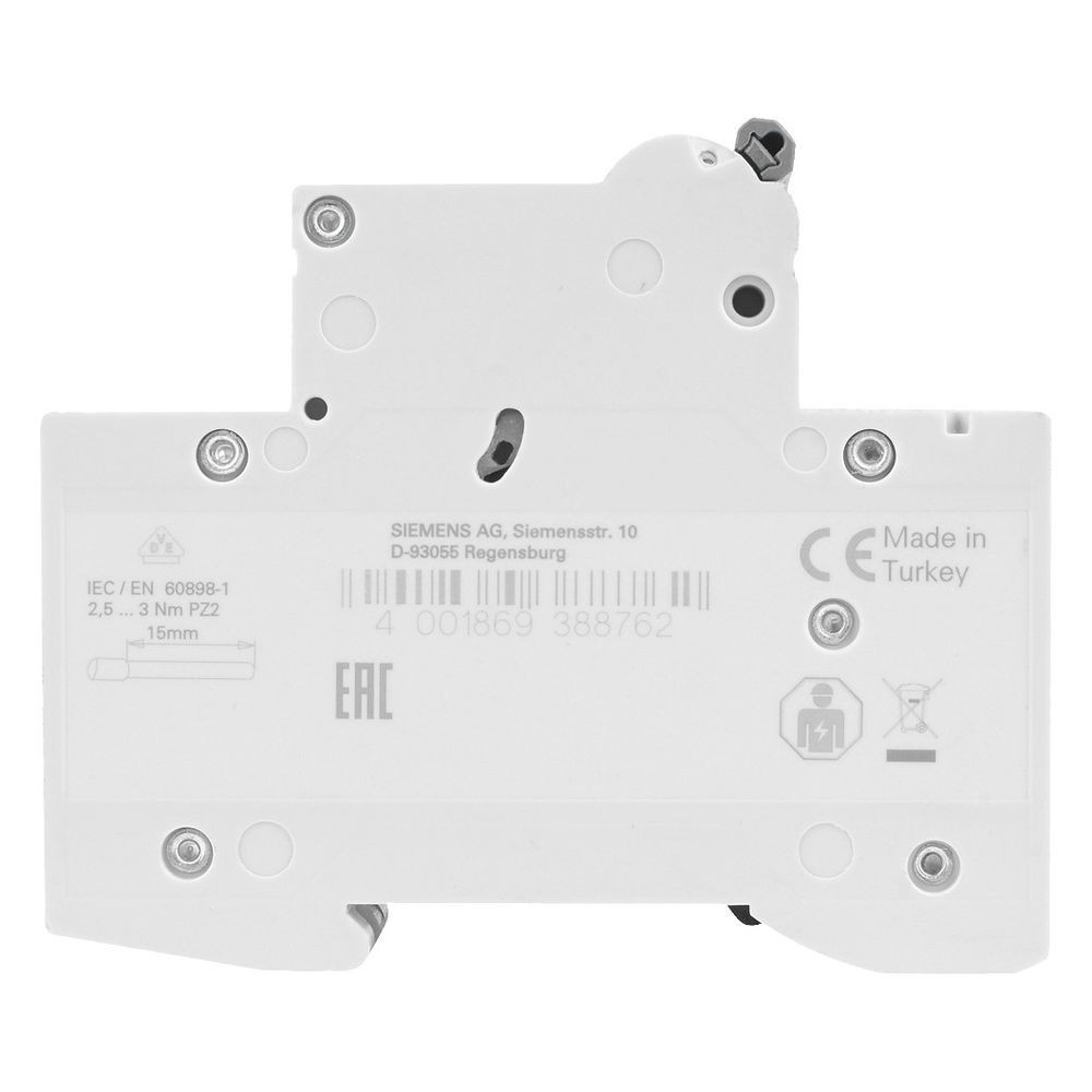 Siemens Leitungsschutzschalter 3-polig C16A 6kA 3TE 5SL6316-7... SIEMENS-5SL63167 4001869388762 (Abb. 14)