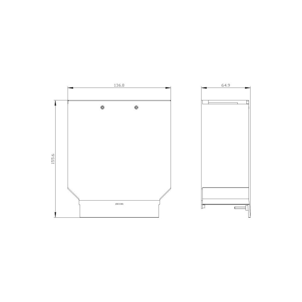 Siemens Klemmenabdeckung 3VA9211-0WG30 verbreitert für 3VA1250... SIEMENS-3VA92110WG30 4042949009689 (Abb. 2)