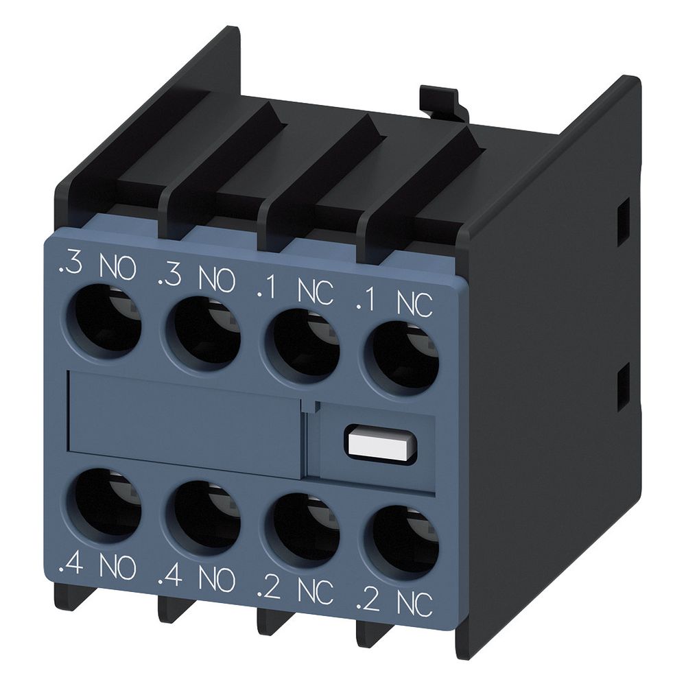 Siemens Hilfsschalterblock 2 Schließer 2 Öffner 6 A Schraubanschluss für Schü... SIEMENS-3RH29111FA220MA0 4011209900783 (Abb. 4)