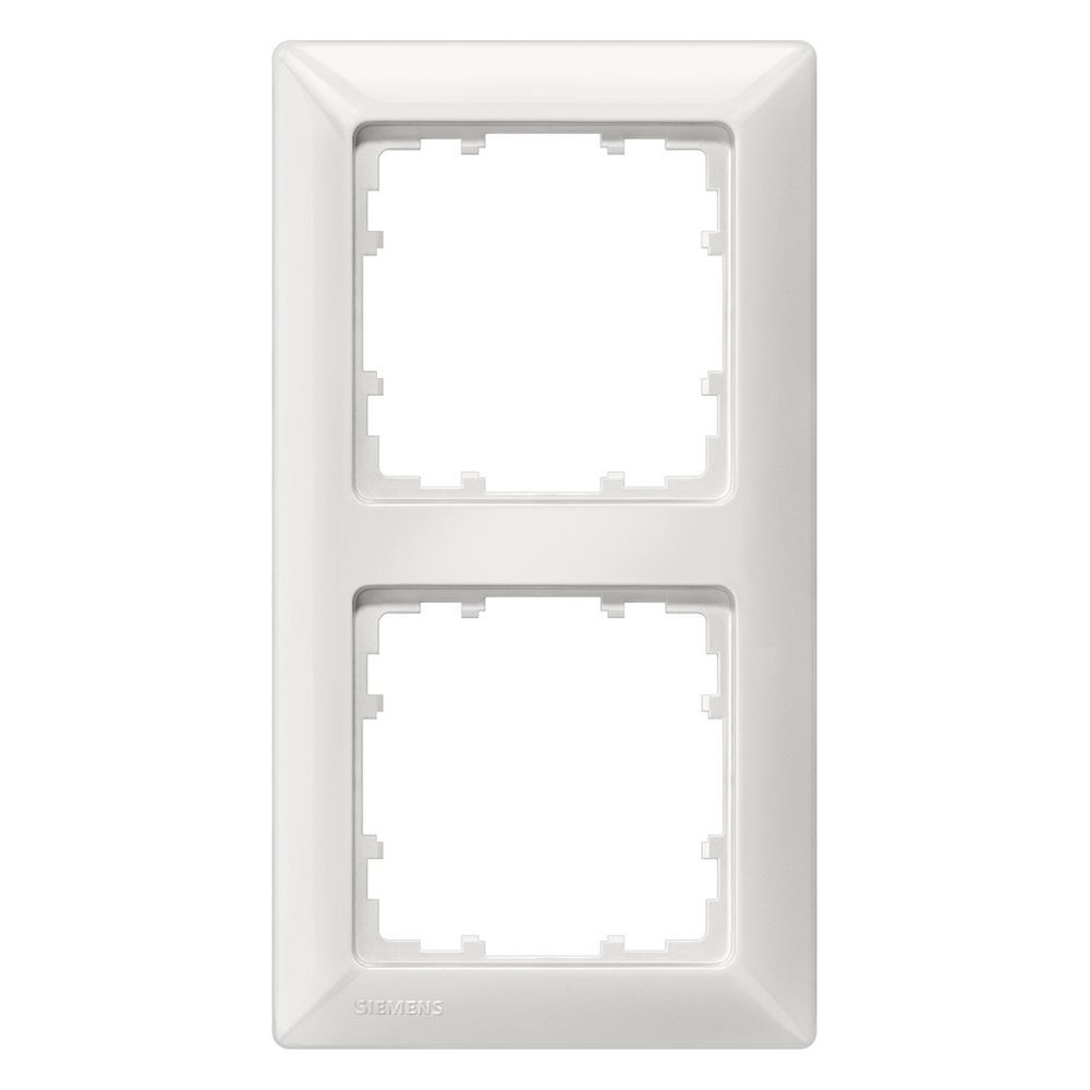 Siemens DELTA line Rahmen 2fach 151x80mm Titanweiß IP20 Thermoplast 5TG25520... SIEMENS-5TG25520 4001869270357 (Abb. 4)