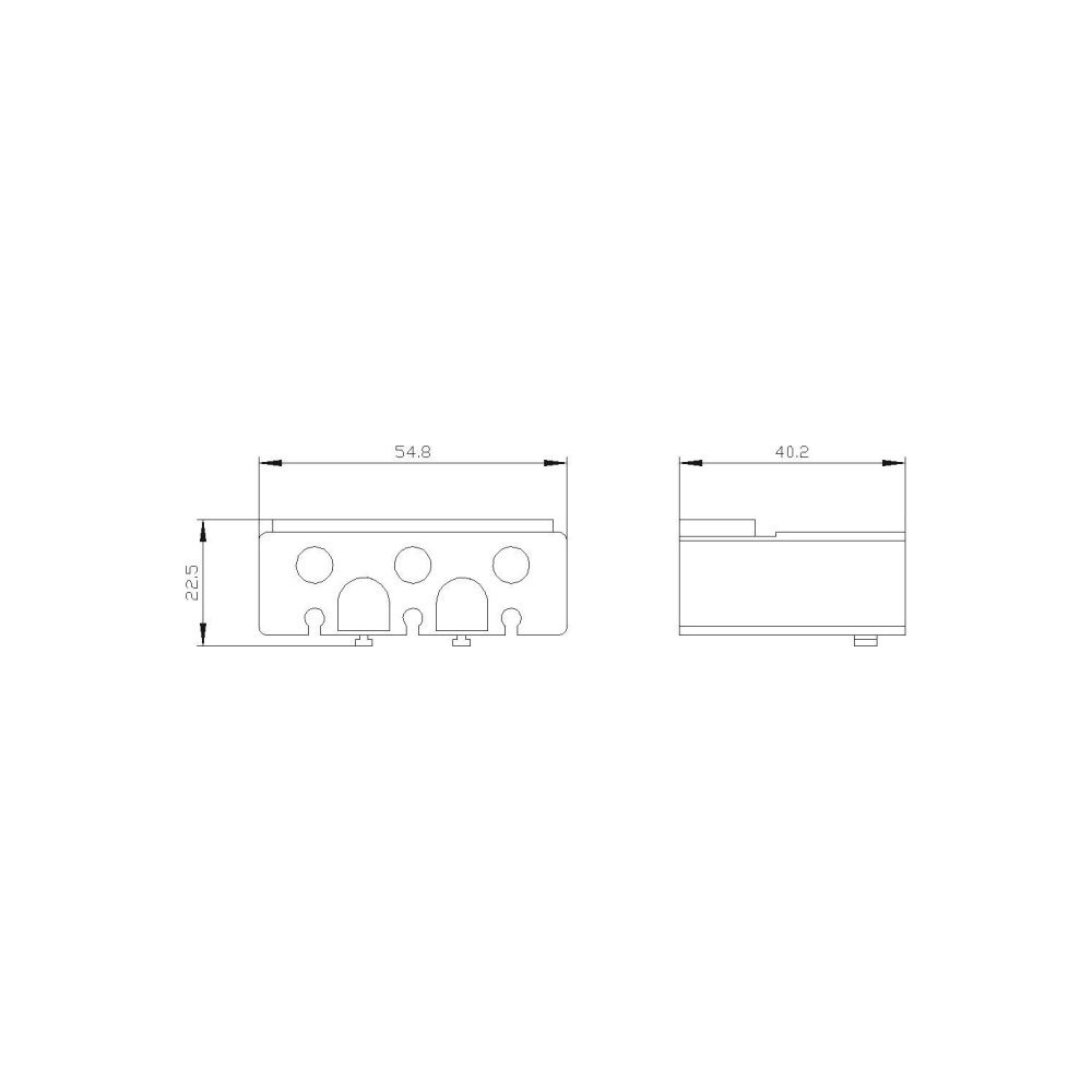 Siemens Klemmenabdeckung 3-polig für Rahmenklemmen Baugröße S2 3RT29364EA2... SIEMENS-3RT29364EA2 4011209947221 (Abb. 2)