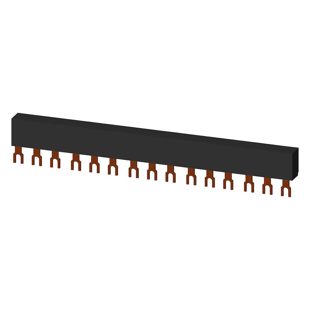 Siemens 3-Phasen-Sammelschiene 3RV19151DB Teilungsabstand 45mm für Leistungsschalte... SIEMENS-3RV19151DB 4011209504646 (Abb. 3)