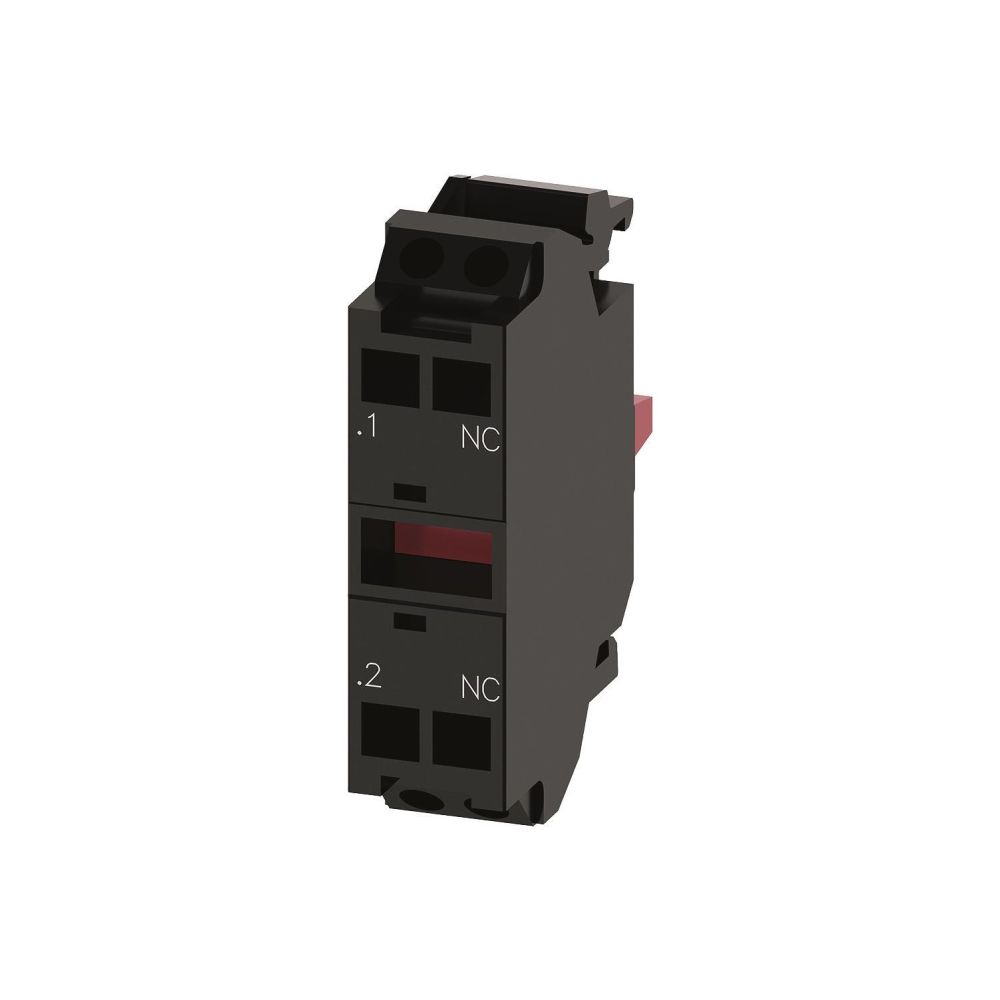 Siemens Kontaktmodul 3SU1400-1AA10-3CA0 mit 1 Öffner Federzuganschluss Frontb... SIEMENS-3SU14001AA103CA0 4011209950900 (Abb. 2)