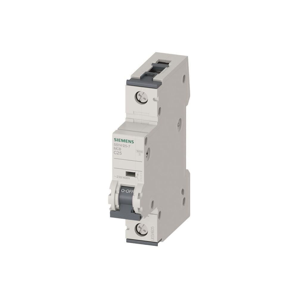 Siemens Leitungsschutzschalter 1-polig C 25A 10kA 1TE 5SY4125-7... SIEMENS-5SY41257 4001869181417 (Abb. 2)
