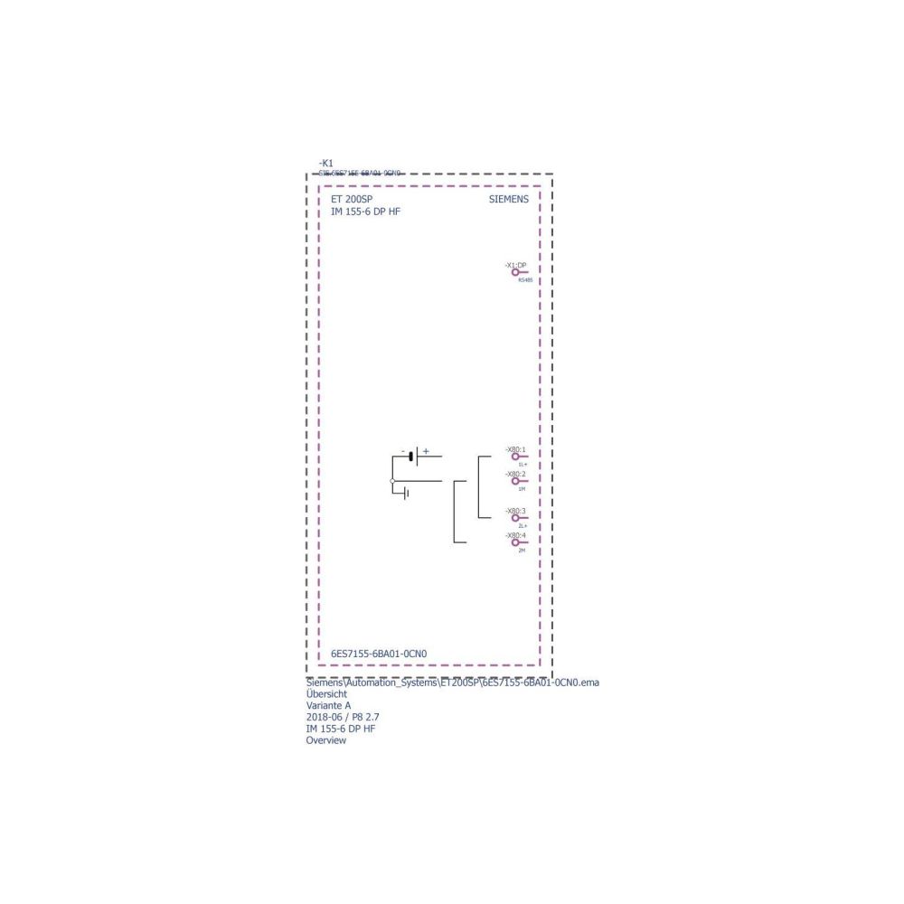 Siemens SIMATIC ET 200SP IM 155-6DP HF PROFIBUS Bundle 19,2-28,8V DC IP20 50x... SIEMENS-6ES71556BA010CN0 4047623409465 (Abb. 3)