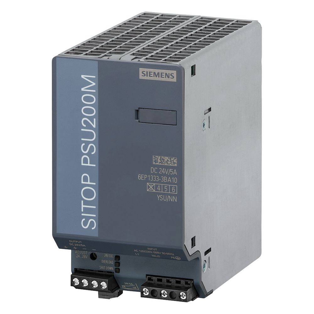 Siemens 6EP13333BA10 SITOP PSU200M 5A geregelte Stromversorgung... SIEMENS-6EP13333BA10 4025515152873 (Abb. 5)