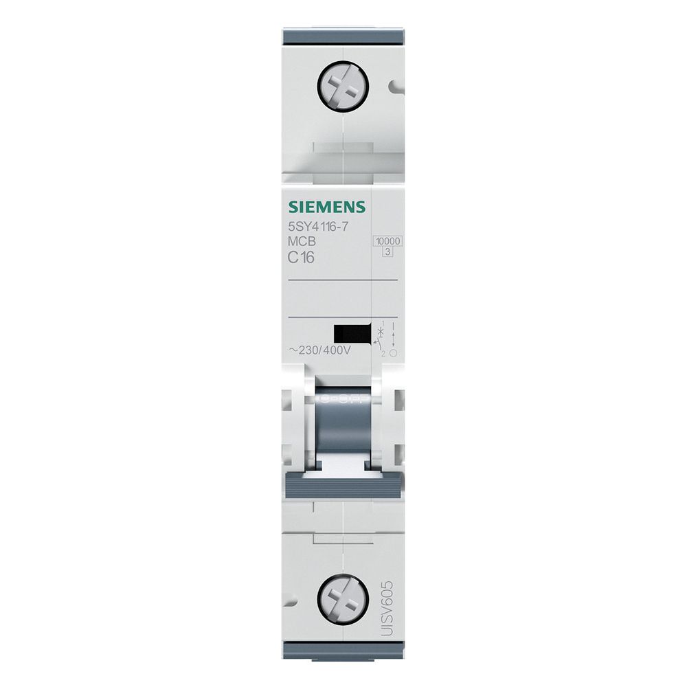Siemens Leitungsschutzschalter 5SY4 1-polig C16A 10kA IP20 5SY4116-7... SIEMENS-5SY41167 4001869181394 (Abb. 14)