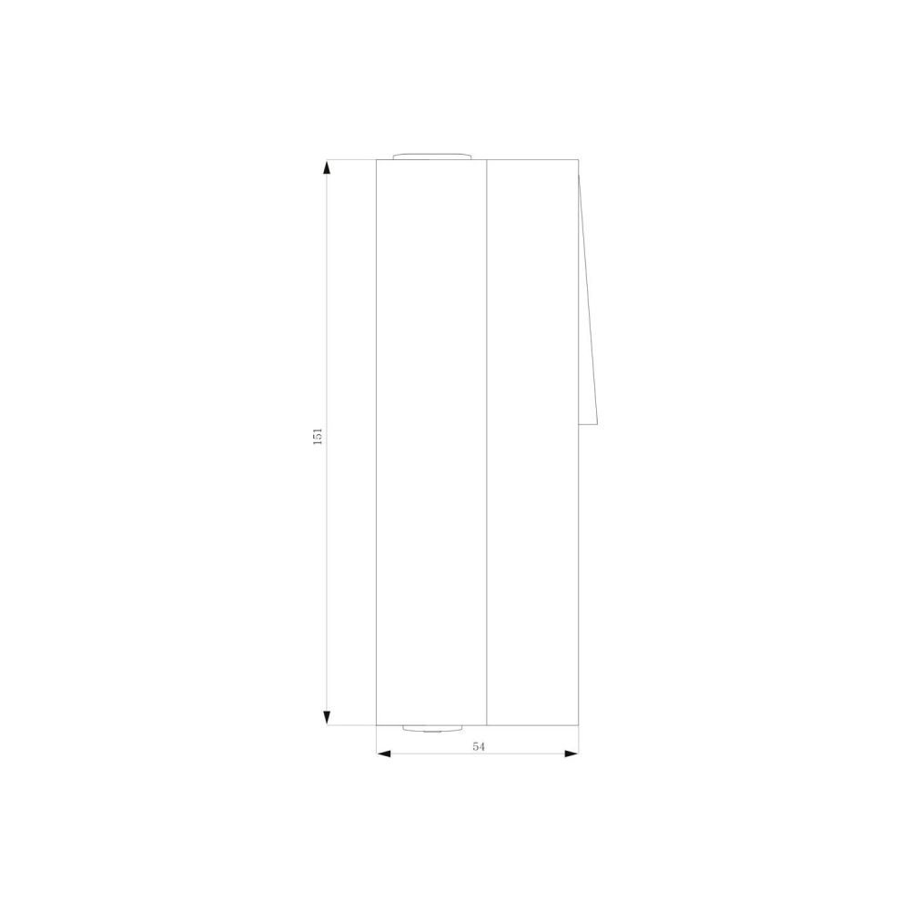 Siemens DELTA Fläche Wechselschalter mit Schutzkontakt-Steckdose IP44 Aufputz 151x66x5... SIEMENS-5TA4816 4001869038278 (Abb. 3)