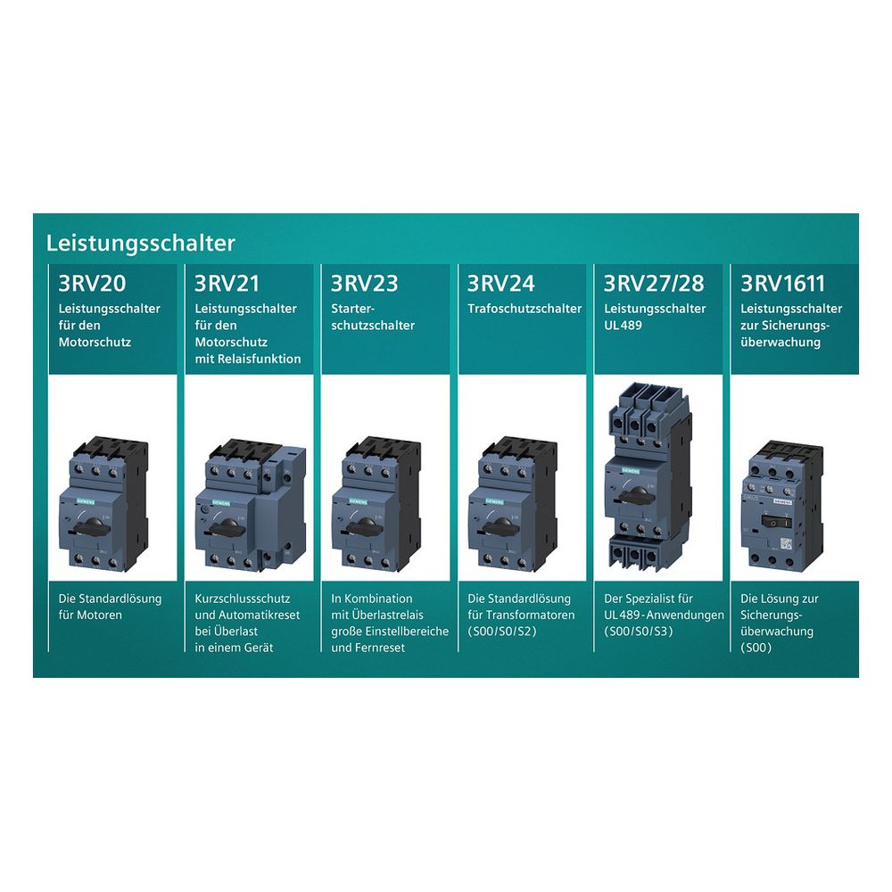 Siemens Leistungsschalter SIRIUS 3RV2011-1FA15 S00 3,5-5A 3-polig IP20 97x45x97mm... SIEMENS-3RV20111FA15 4011209840997 (Abb. 7)