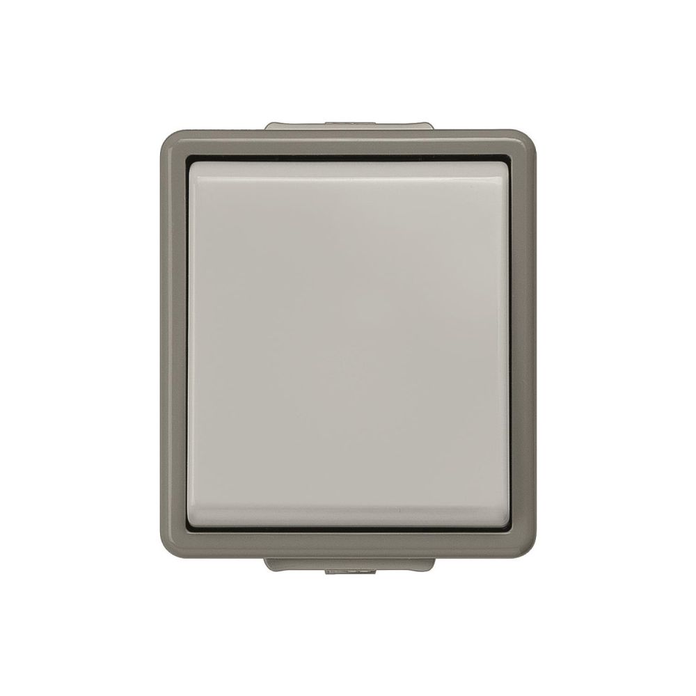 Siemens DELTA Fläche Taster 5TD4707 Aufputz IP44 10A 250V 1 Wechsler Grau 66x75x54mm... SIEMENS-5TD4707 4001869060620 (Abb. 2)