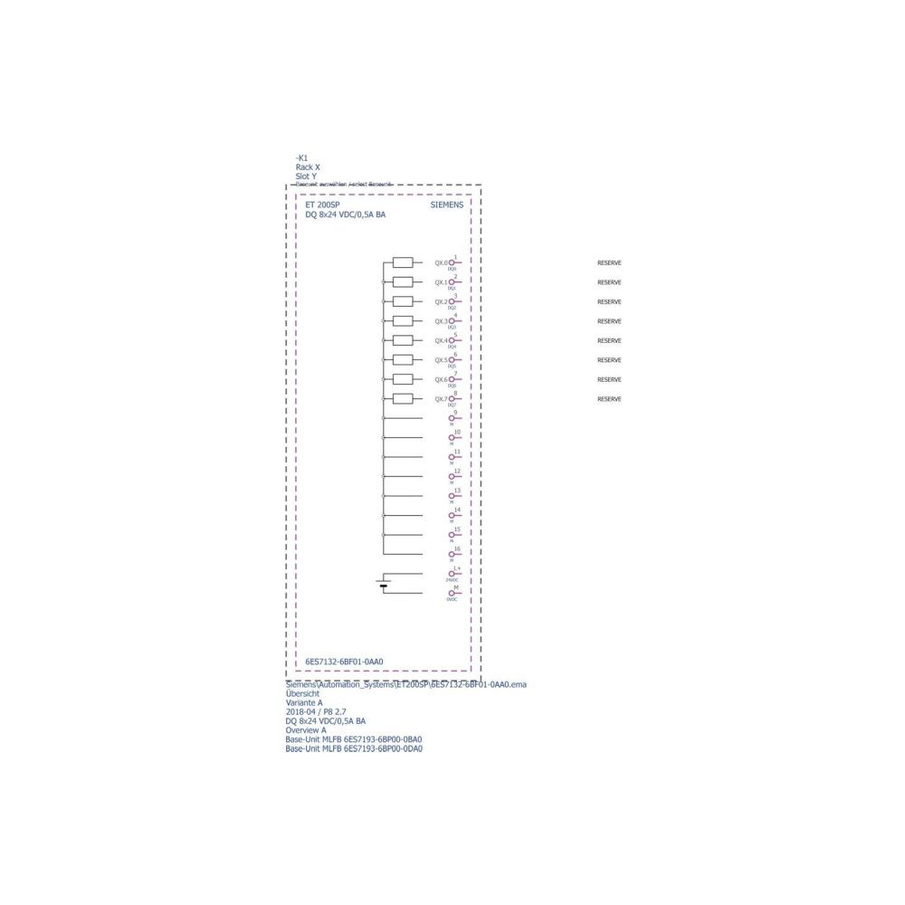Siemens SIMATIC ET 200SP Digitales Ausgangsmodul 8 Ausgänge 0,5A 15x73x58mm I... SIEMENS-6ES71326BF010AA0 4047623408611 (Abb. 3)