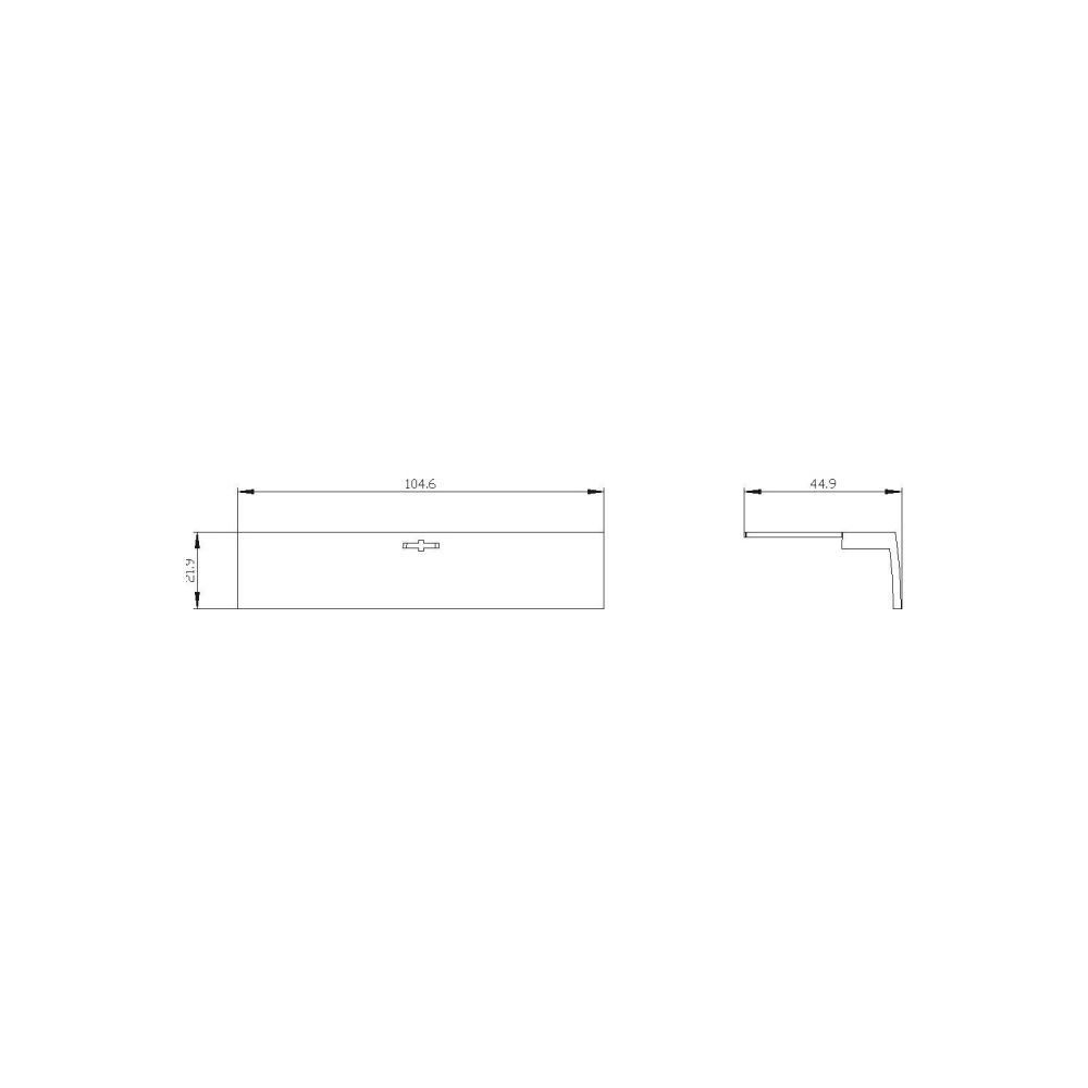 Siemens Klemmenabdeckung für 3VA1250 3VA9211-0WD30... SIEMENS-3VA92110WD30 4042949009191 (Abb. 2)