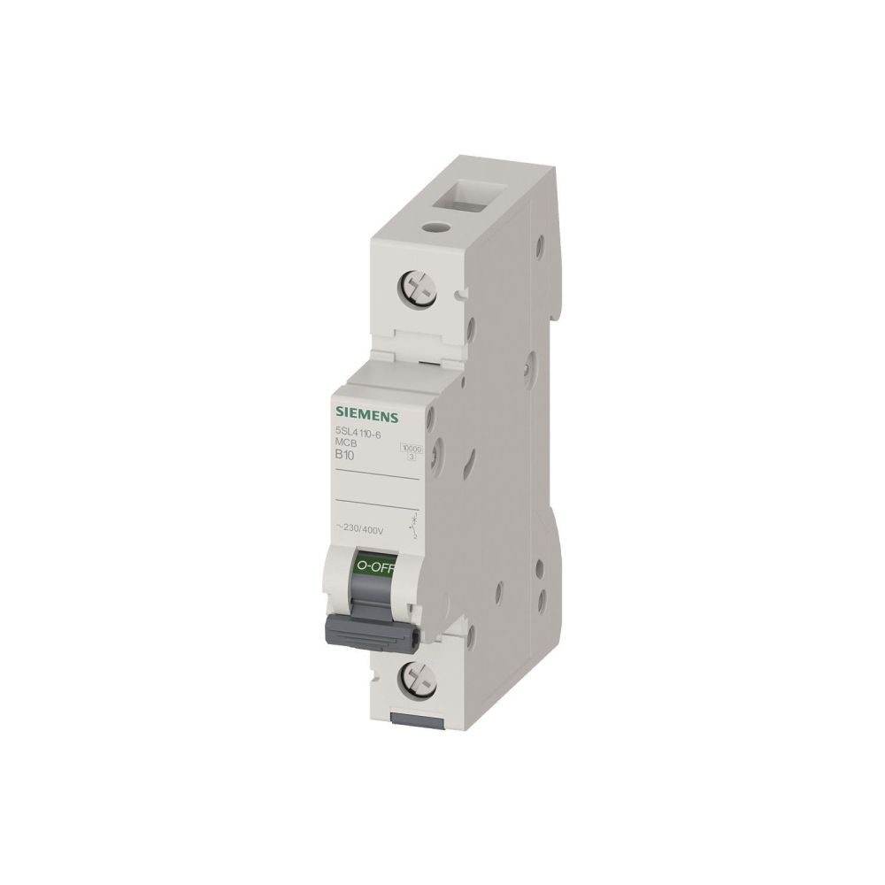 Siemens Leitungsschutzschalter 5SL4 1-polig B 10A 10kA 1TE... SIEMENS-5SL41106 4001869439228 (Abb. 2)