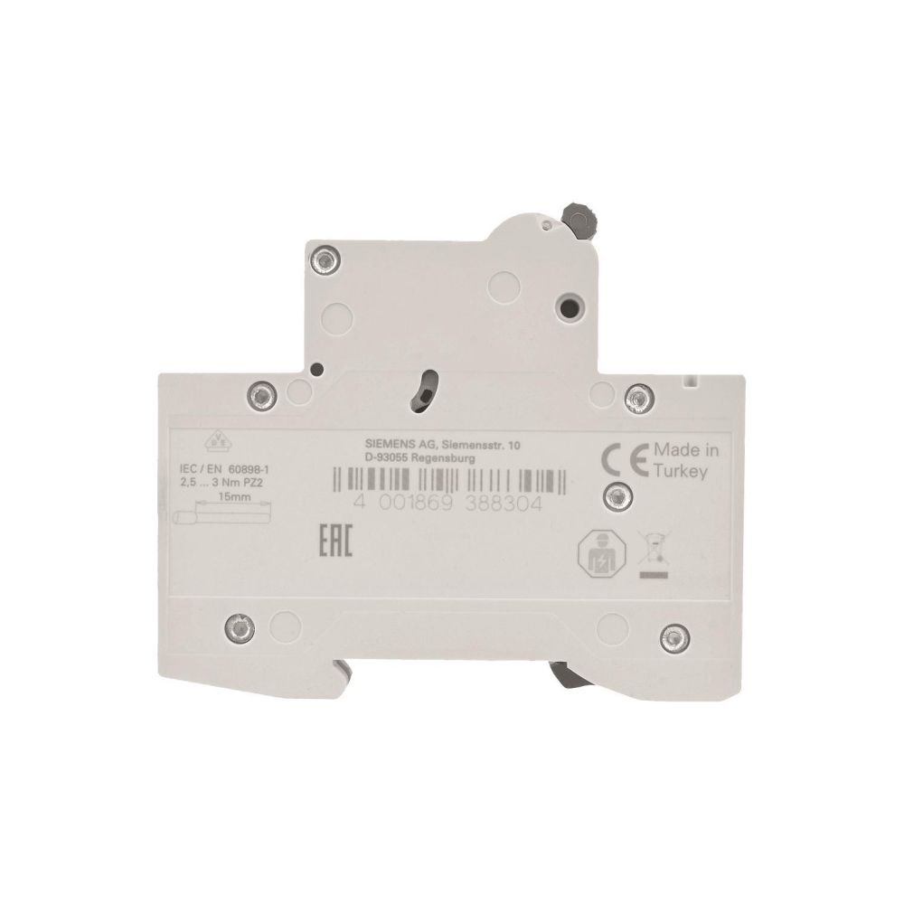 Siemens Leitungsschutzschalter 5SL6116-6 1-polig B16A 6kA 230/400V 1TE... SIEMENS-5SL61166 4001869388304 (Abb. 4)