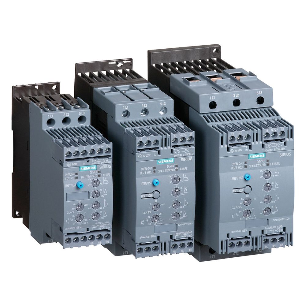 Siemens Sanftstarter SIRIUS 3RW4028-1BB14 S0 38A 18,5kW 200-480V 110-230VAC/DC mi... SIEMENS-3RW40281BB14 4011209691780 (Abb. 6)