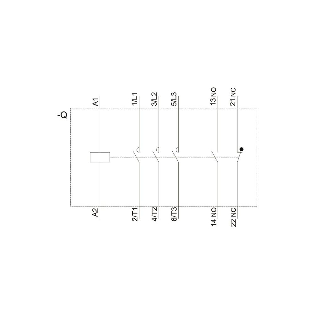 Siemens Schütz 3RT2035-1AP00 18,5kW 400V 3-polig 230V AC Schraubanschluss 114x55x... SIEMENS-3RT20351AP00 4011209939226 (Abb. 3)