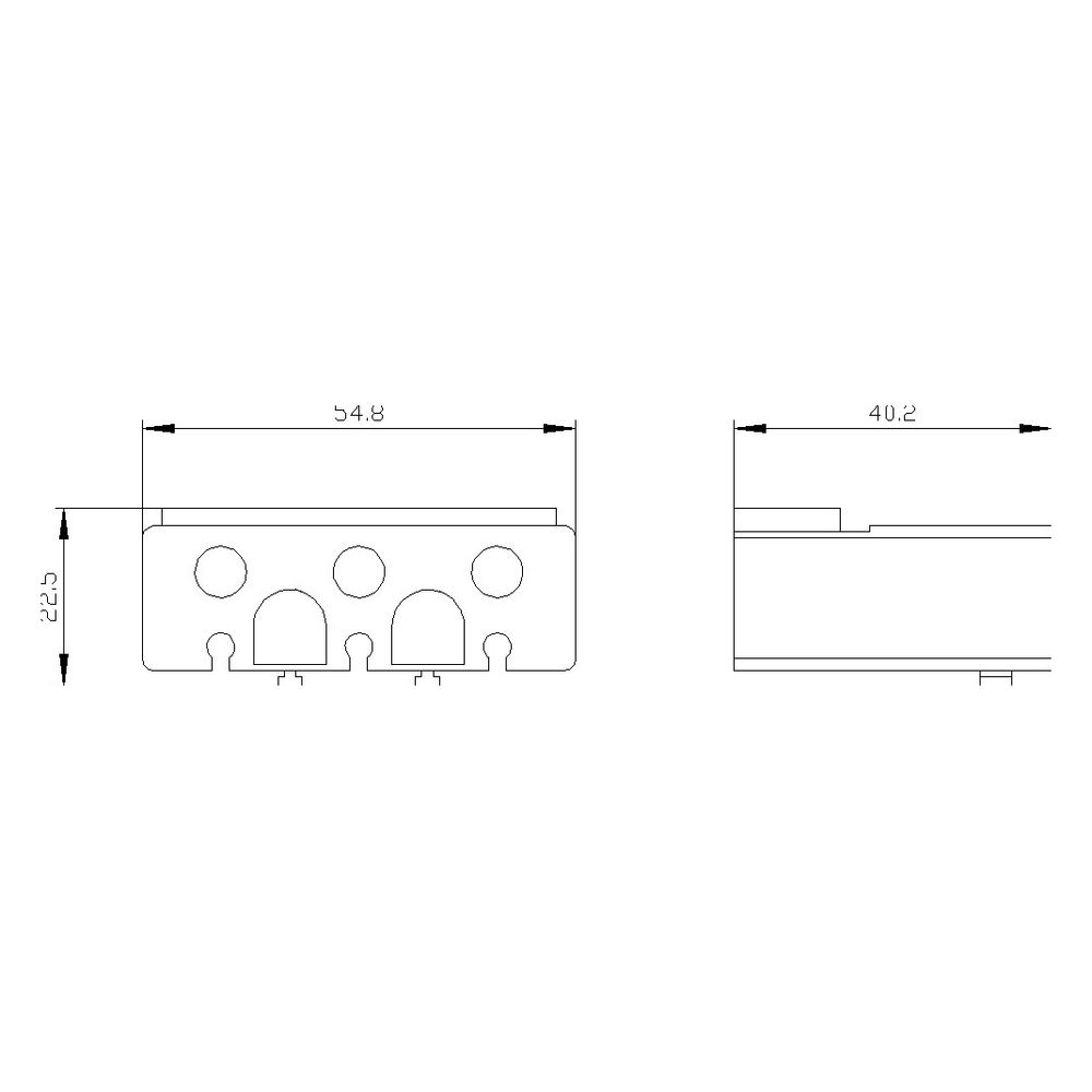 Siemens Klemmenabdeckung 3-polig für Rahmenklemmen Baugröße S2 3RT29364EA2... SIEMENS-3RT29364EA2 4011209947221 (Abb. 5)