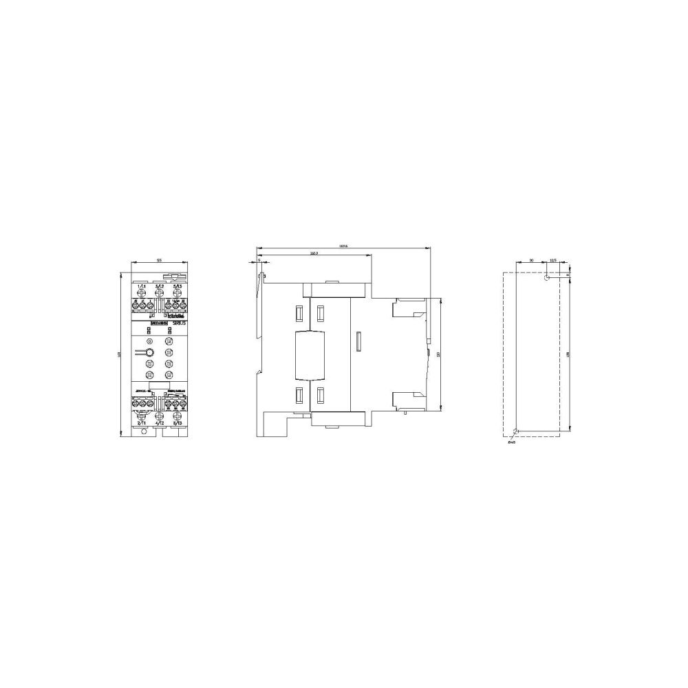 Siemens Sanftstarter SIRIUS 3RW4036-1BB14 S2 45A 22kW 200-480V 110-230VAC/DC Schr... SIEMENS-3RW40361BB14 4011209691841 (Abb. 2)