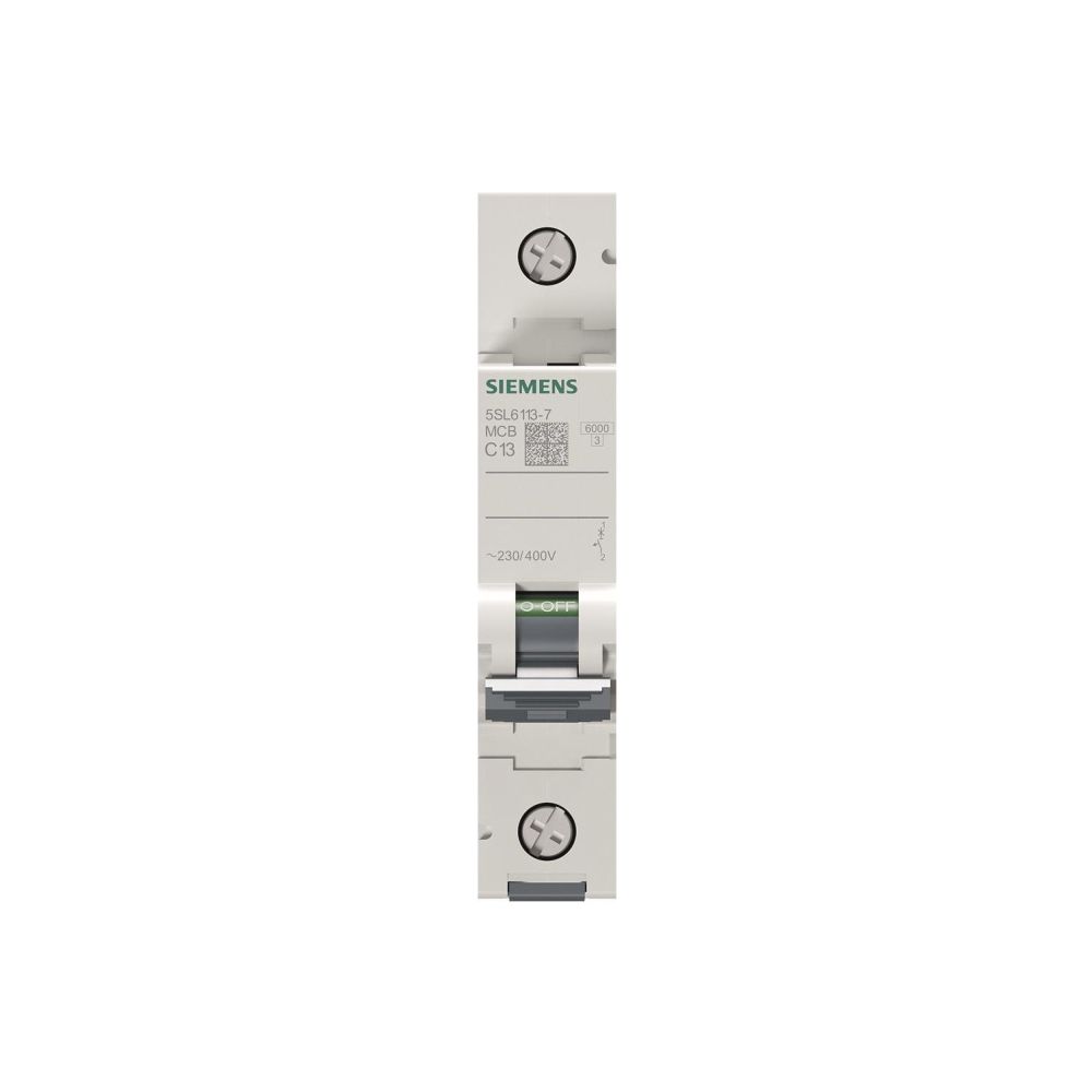 Siemens Leitungsschutzschalter 5SL6113-7 1-polig C 13A 6kA 230/400V 1TE... SIEMENS-5SL6113-7 4001869388199 (Abb. 3)