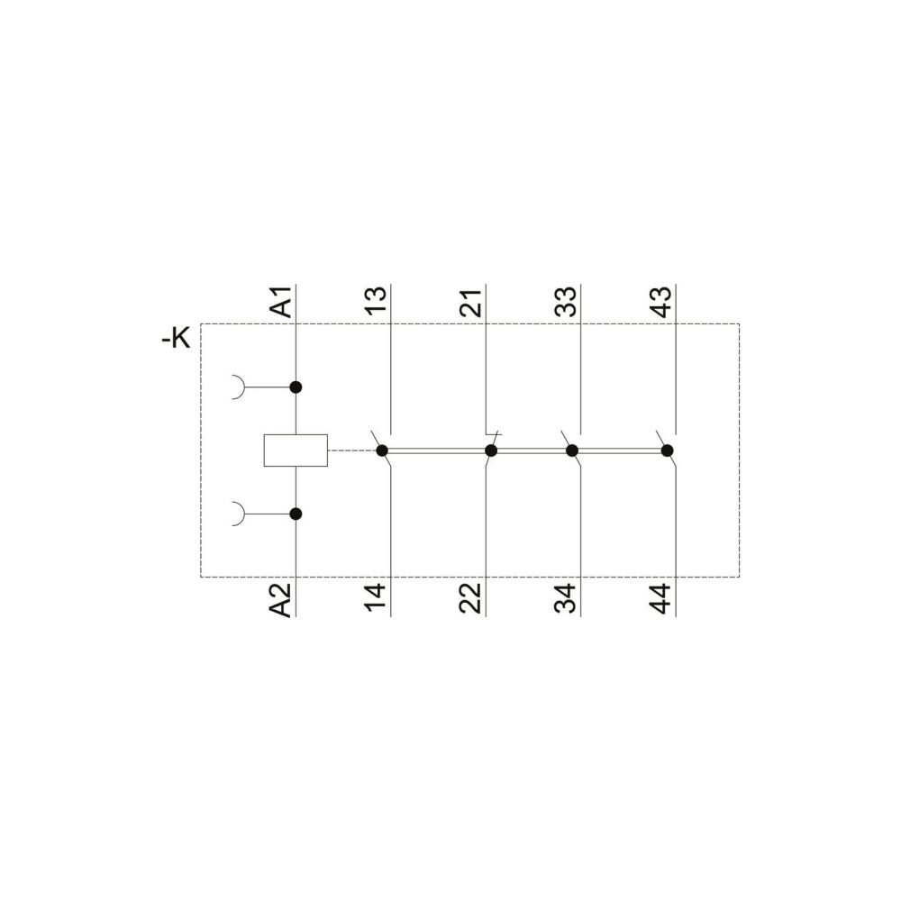 Siemens Hilfsschütz 3RH2131-1AP00 3 Schließer 1 Öffner 230V AC Schraubanschluss 5... SIEMENS-3RH21311AP00 4011209847484 (Abb. 4)