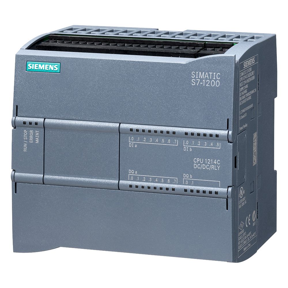 Siemens SIMATIC S7-1200 CPU 1214C Kompakt-CPU DC/DC/Relais 150kB 110x100x75mm... SIEMENS-6ES72141HG400XB0 4047623402732 (Abb. 4)