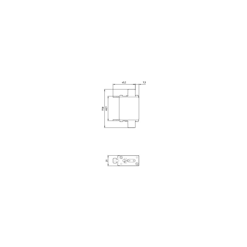 Siemens NH-Sicherungseinsatz 35A 500V AC 250V DC Baugröße NH000 Betriebsklasse gG 3NA7... SIEMENS-3NA7814 4001869071657 (Abb. 2)