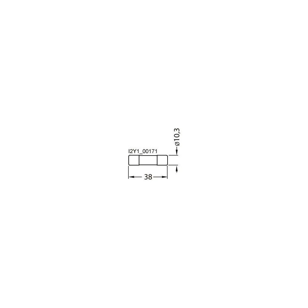 Siemens Zylindersicherung 3NW80011, 10x38mm, 6A, 500V, aM... SIEMENS-3NW80011 4001869062525 (Abb. 2)