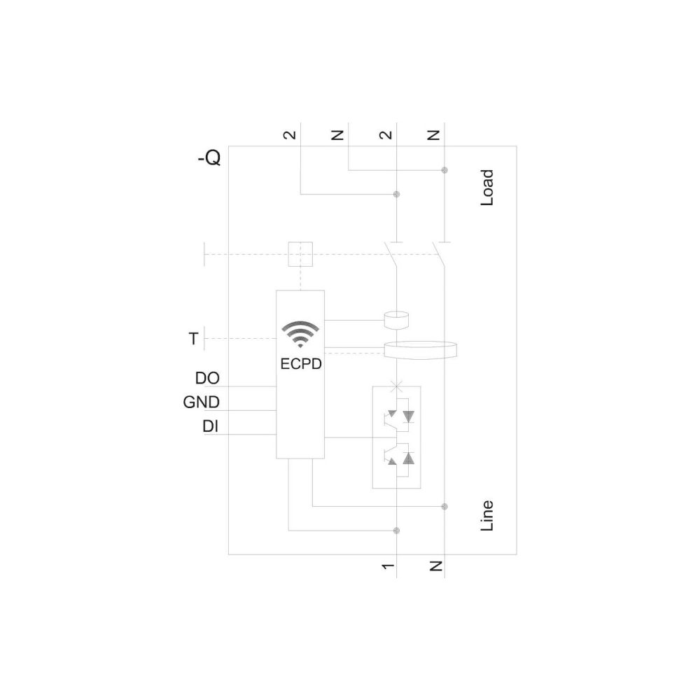 Siemens ECPD Sentron 5TY1350-3MF16 2-polig 16A 30mA Typ F mit Mess- und Kommunika... SIEMENS-5TY13503MF16 4047624417063 (Abb. 6)