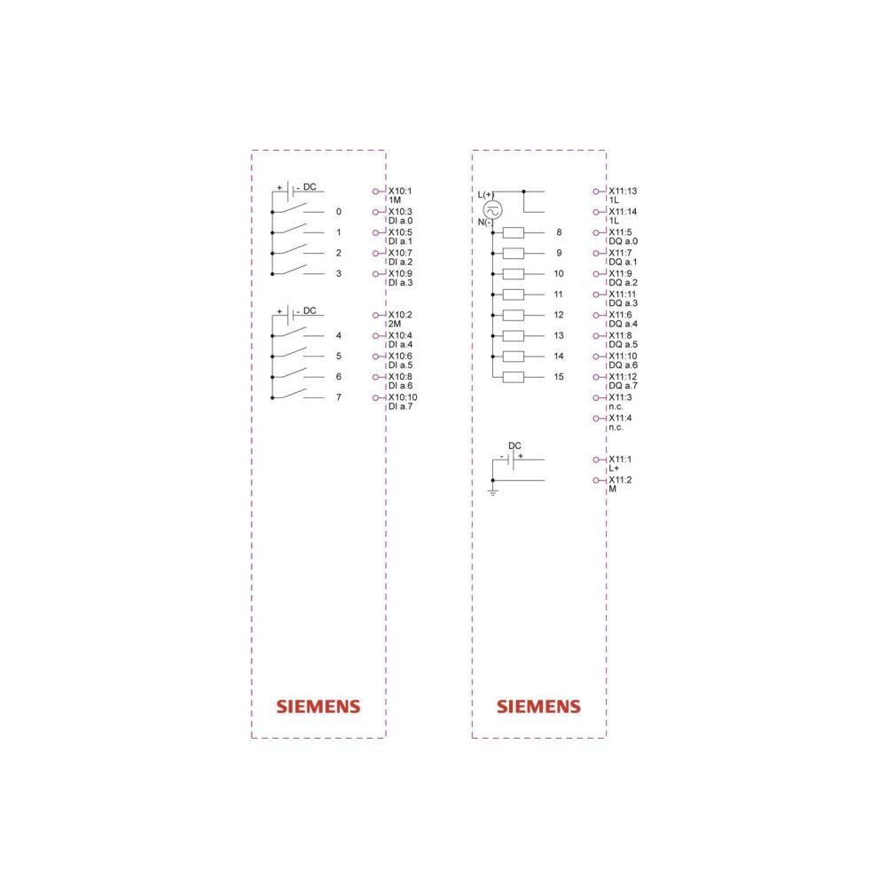 Siemens SIMATIC S7-1200 SM 1223 Signalmodul 8x DI 24VDC 8x DO Relais 30x125x1... SIEMENS-6ES72235PH500XB0 4047623417354 (Abb. 3)