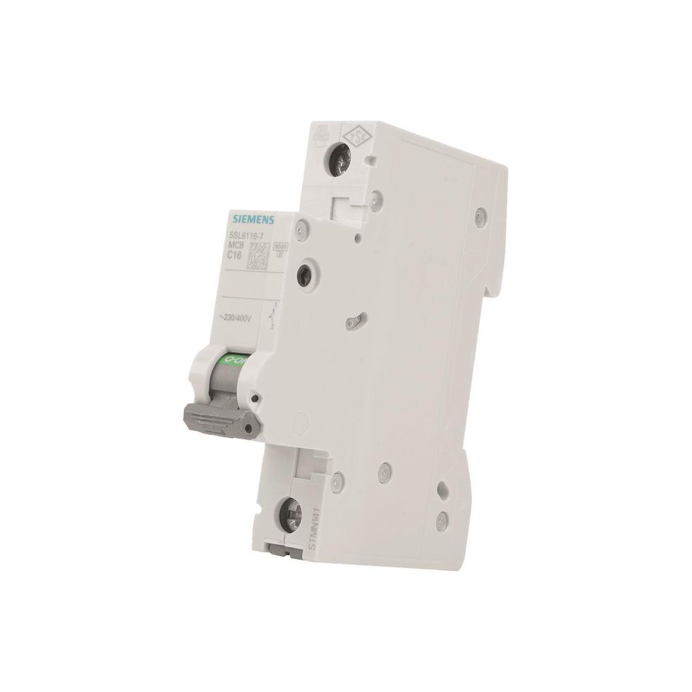 Siemens Leitungsschutzschalter 5SL6116-7 1-polig C 16A 6kA 230/400V... SIEMENS-5SL61167 4001869388205 (Abb. 6)