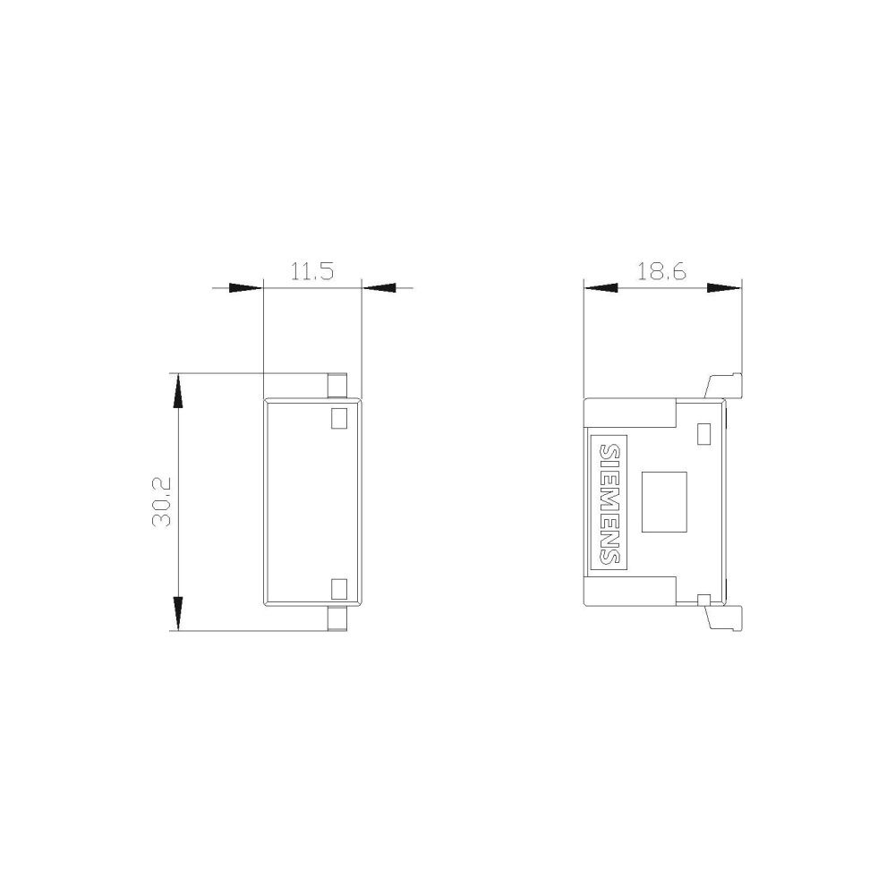 Siemens RC-Glied 3RT29261CD00 für Motorschütze S0 127-240V AC 150-250V DC... SIEMENS-3RT29261CD00 4011209779389 (Abb. 2)
