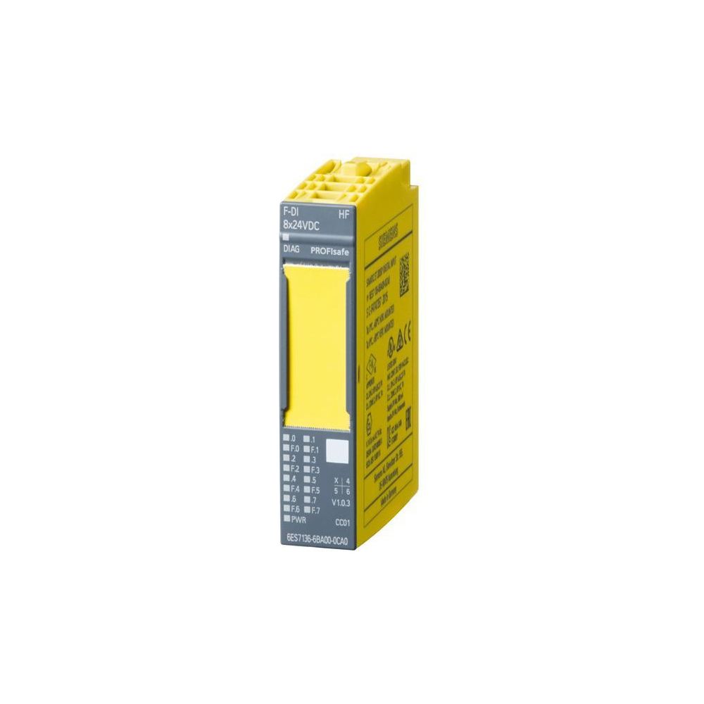 Siemens SIMATIC DP Elektronikmodul F-DI 8x 24VDC HF für ET 200SP 15mm IP20 6E... SIEMENS-6ES71366BA010CA0 4047623411475 (Abb. 4)