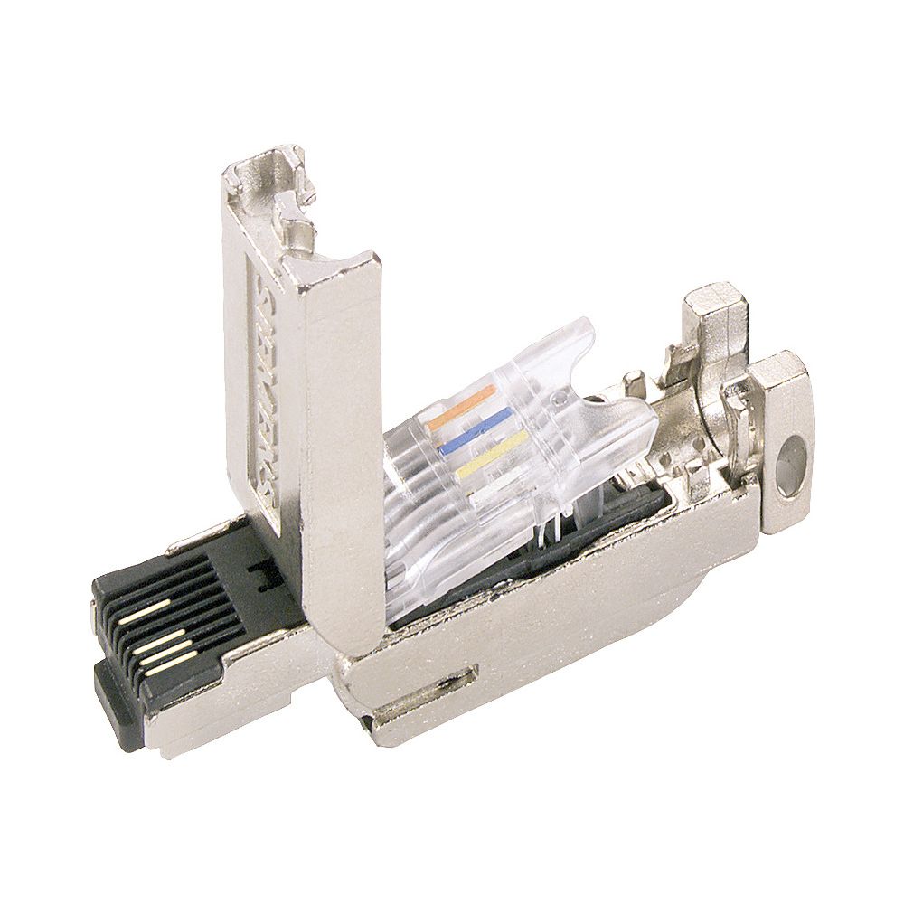Siemens RJ45 Steckverbinder IE FC Plug 180 180 Grad Kabelabgang IP20 13,7x16x... SIEMENS-6GK19011BB102AA0 4019169403931 (Abb. 3)